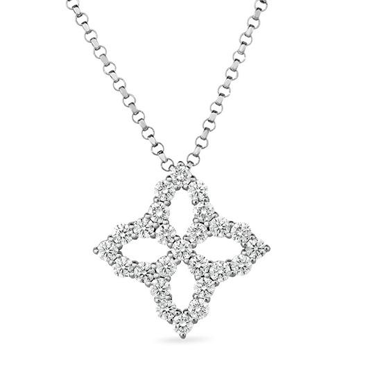 ダイヤモンド プリンセス ペンダント ネックレス