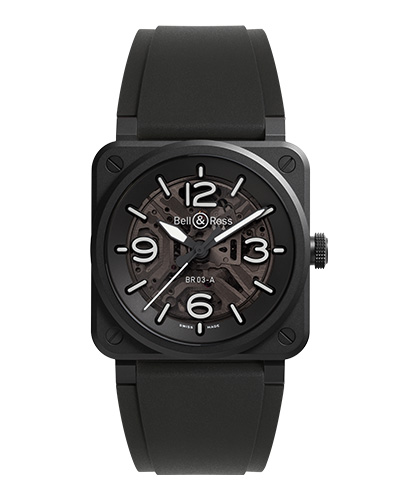 時計 TOSN BR-03 SKELETON BLACK CERAMIC | PROFESSIONAL | 岡山の正規時計宝飾